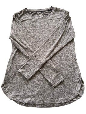 RBX Gray Athletic Long Sleeve Active Top Women's Size M